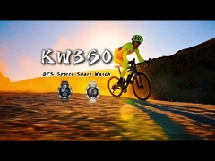 KW350 AMOLED AI Smartwatch avec activité en temps réel et suivi du sommeil AI Q&A 5ATM imperméable à l'eau