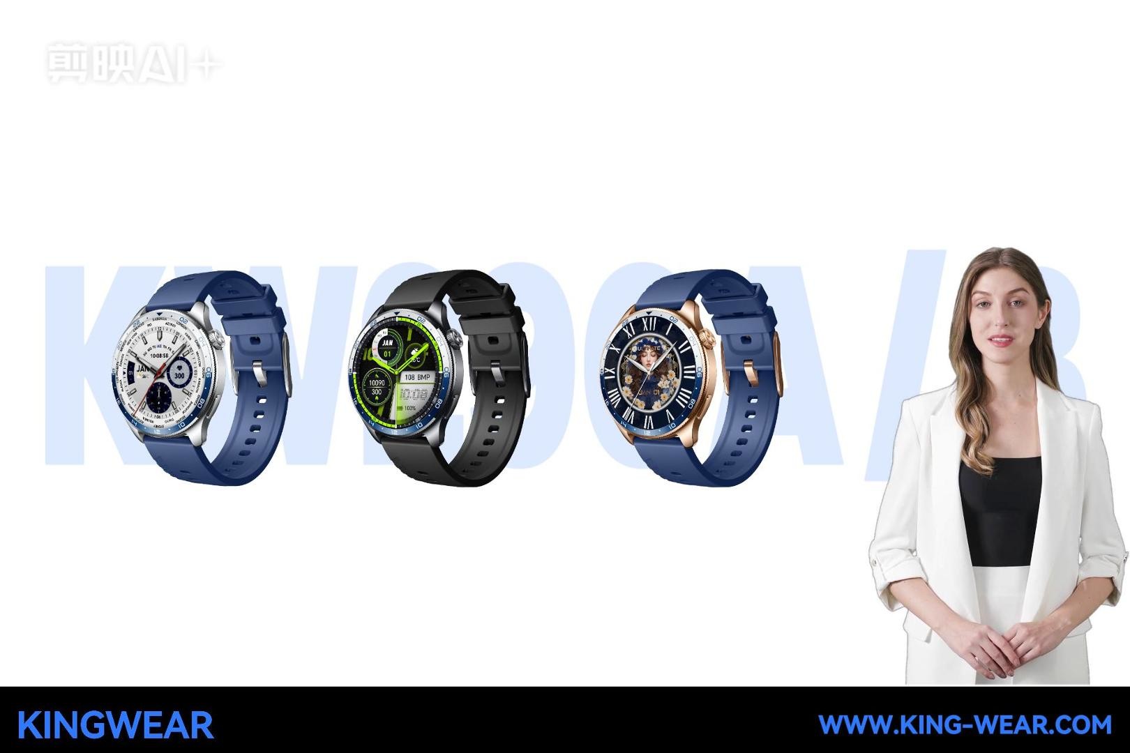 Derniers blogs de l'entreprise sur Kingwear abandonne les KW290A et 290B: grand style, zéro taxe flexible
