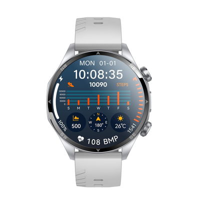 acheter KW332 1,6 pouces écran complet Amoled Display Smartwatch 5ATM étanche avec 6 positionnement par satellite fabrication en ligne