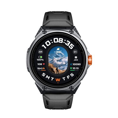 acheter Montre connectée de sport GPS KW348 avec écran AMOLED et étanchéité 5 ATM fabrication en ligne