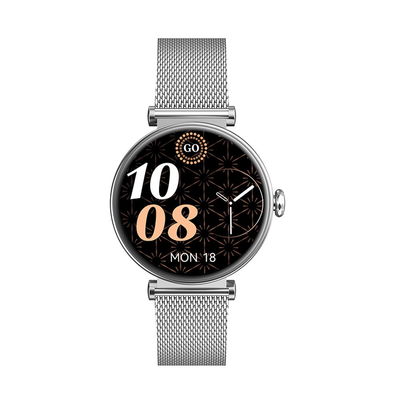 KW60B Smart Watch de construction métallique élégante de 1,2 pouce IP68 Résistant à l'eau Smart Watch
