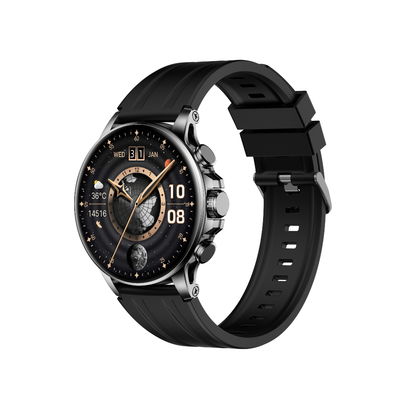 KW266 La première et la plus grande montre intelligente AMOLED ronde de 1,6 pouce de l'industrie avec appel Bluetooth et capteurs avancés