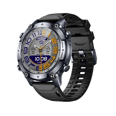 KW350 AMOLED AI Smartwatch avec activité en temps réel et suivi du sommeil AI Q&A 5ATM imperméable à l'eau