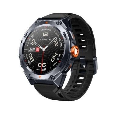 KW360 AMOLED GPS & AI Smartwatch avec activité en temps réel et suivi du sommeil AI Q&A 5ATM imperméable à l'eau