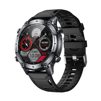 KW350 Smartwatch sportif GPS haut de gamme avec assistant d'IA et batterie de 550 mAh